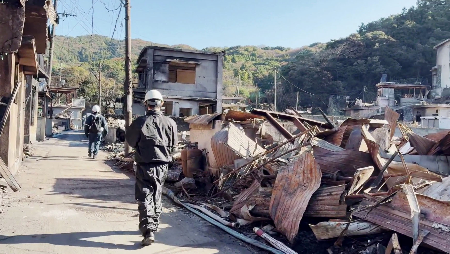 大規模火災 焼け跡見た住民落胆 - Yahoo!ニュース