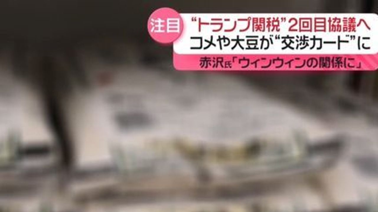 2回目の関税協議へ 交渉カードは