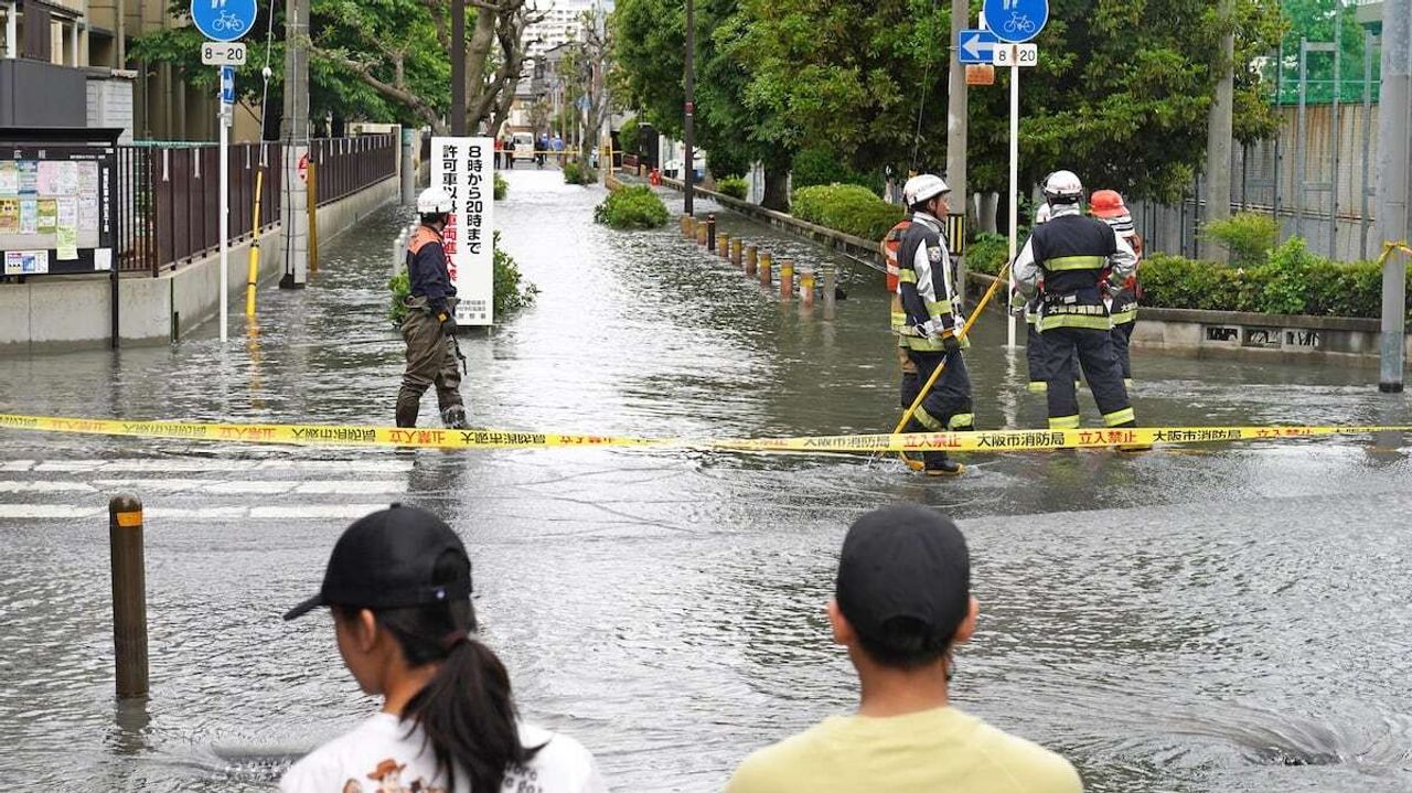 水道管破裂 小学校は臨時休校