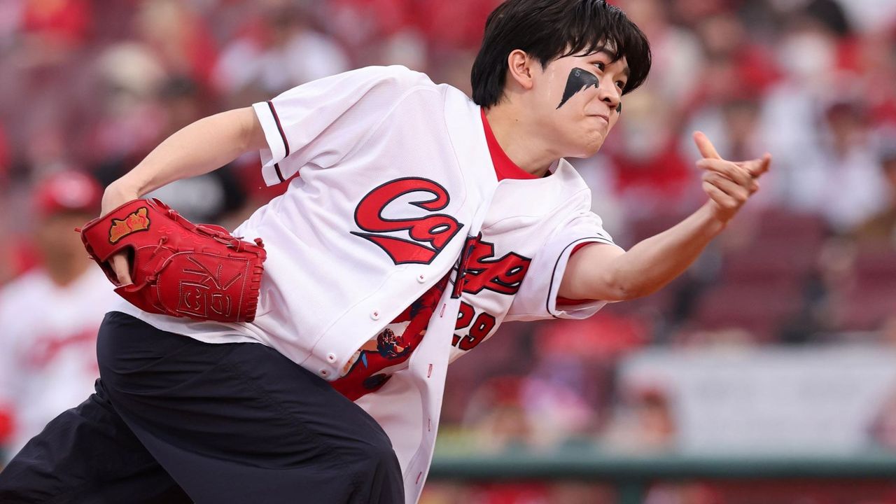 鈴木福 始球式でアンダースロー - Yahoo!ニュース