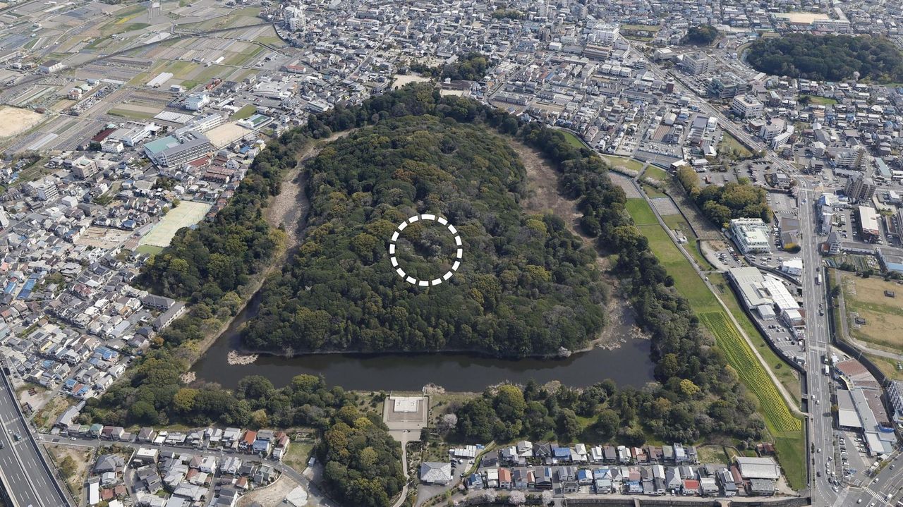 応神天皇陵に石室 90年前に発見 - Yahoo!ニュース