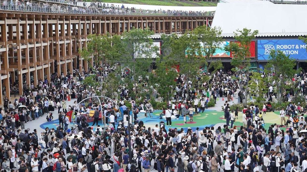 万博 開幕後初の15万人超来場か - Yahoo!ニュース