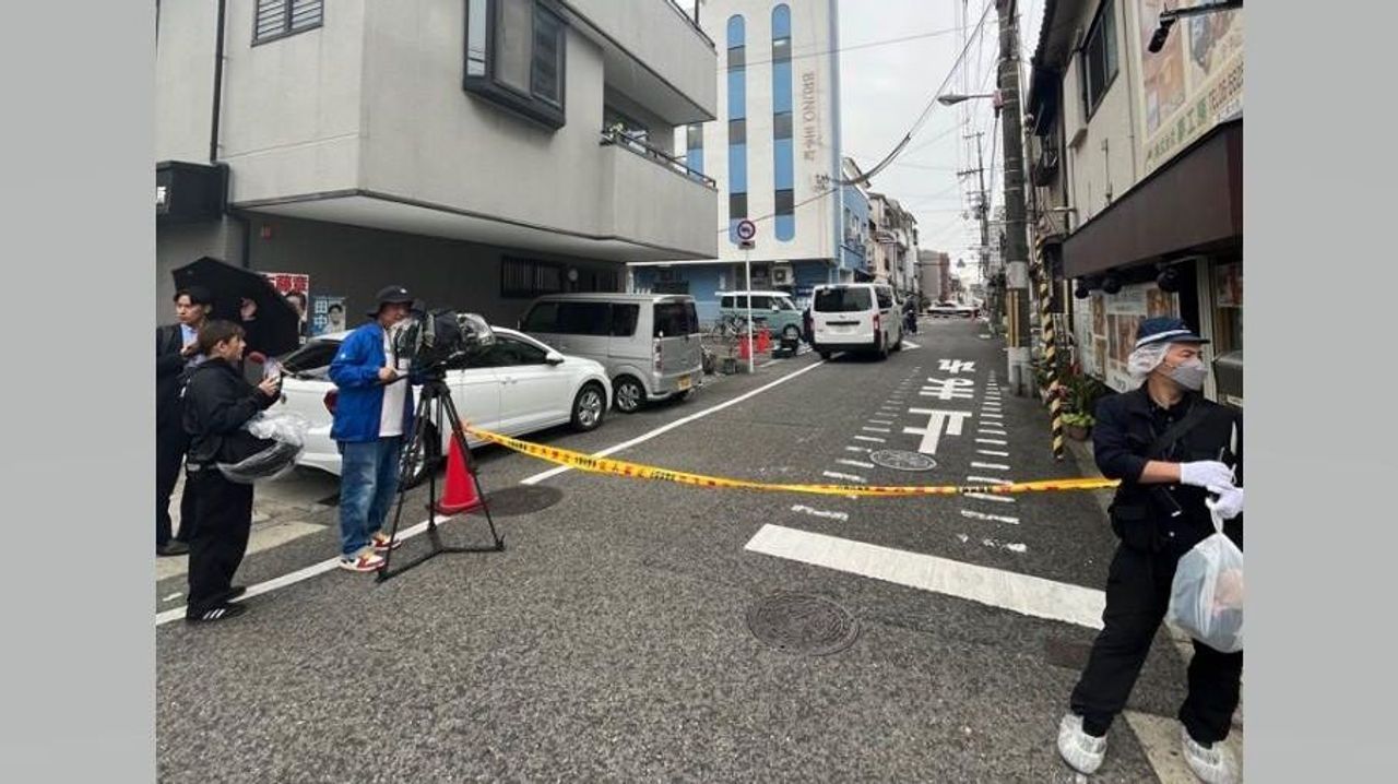 通行人を切りつけた疑い 男逮捕