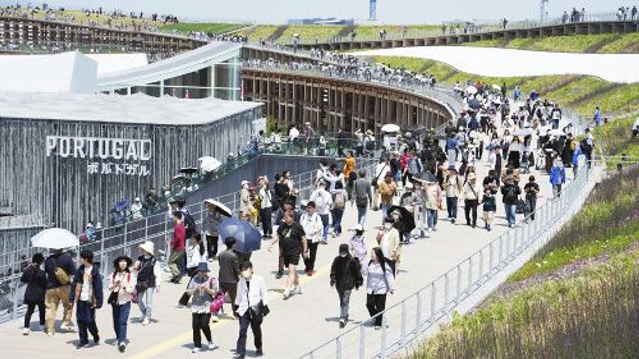 万博大屋根リング 350m保存など案 - Yahoo!ニュース