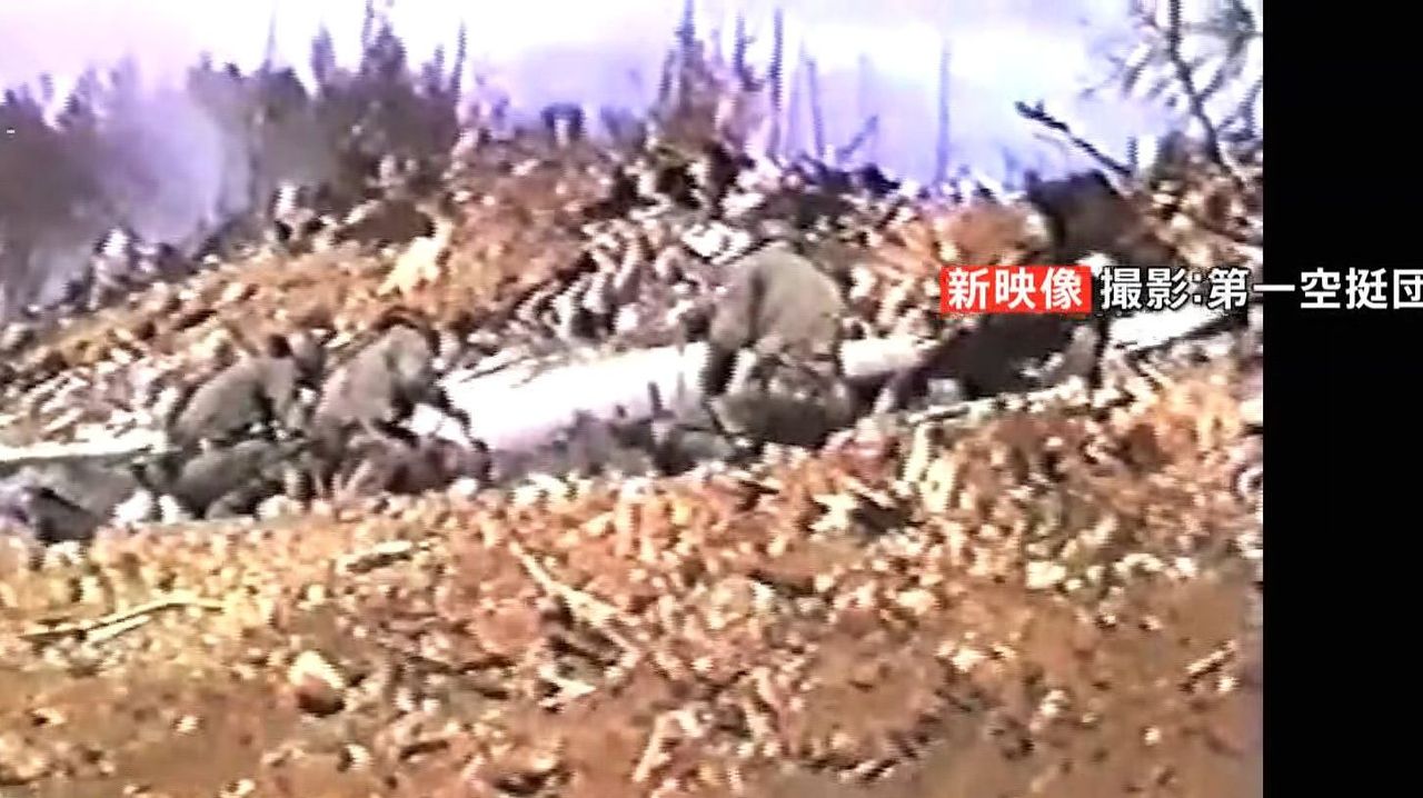 墜落機体を自衛隊機から発見 証言