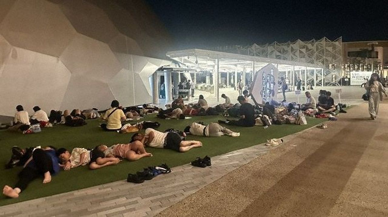 万博帰宅困難 朝まで1.1万人滞留 - Yahoo!ニュース