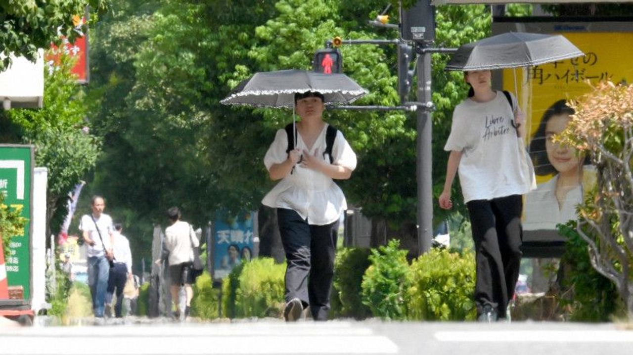 溶けちゃいそう 群馬5地点40℃超