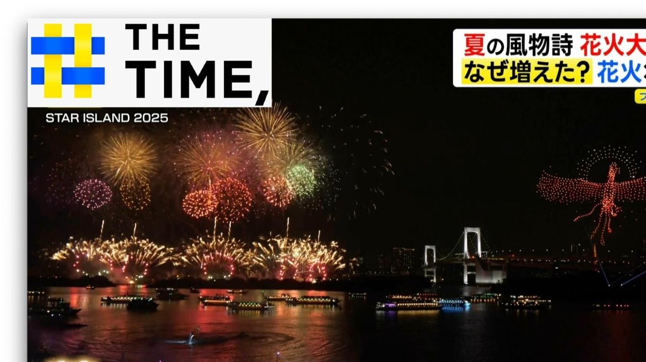 花火大会 ドローンショー増えた訳