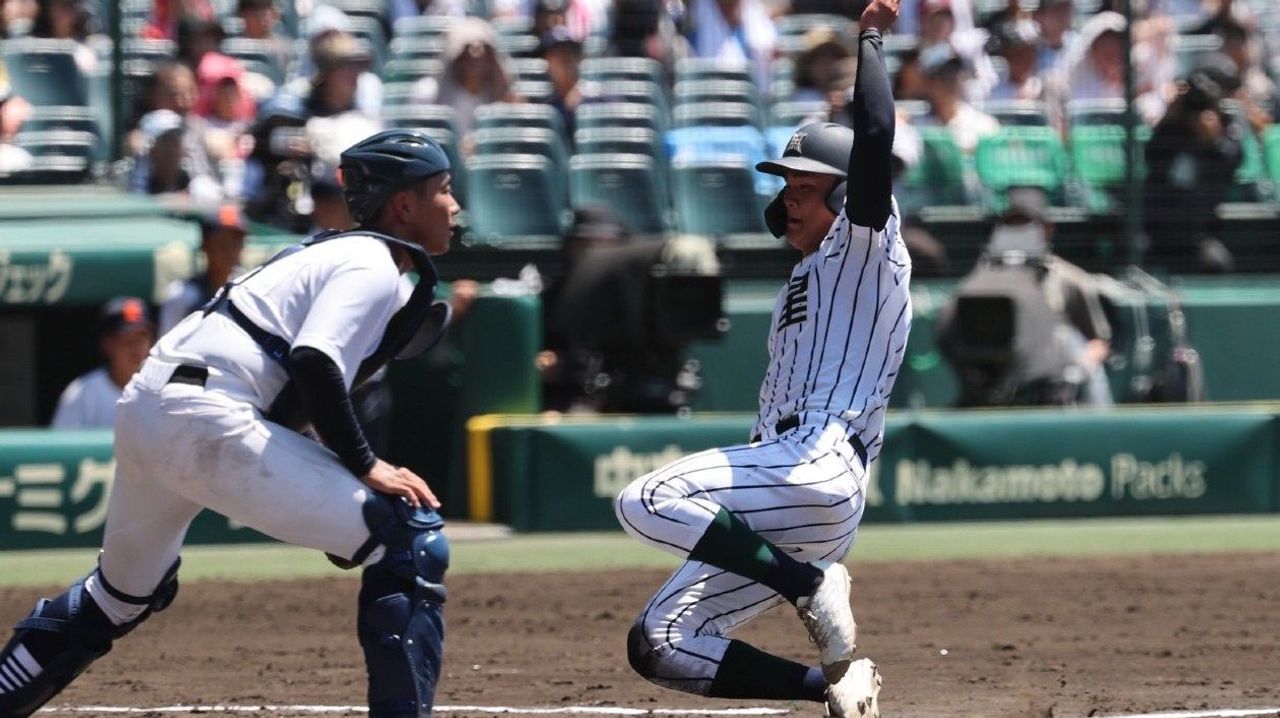 甲子園 初継続試合寸前でサヨナラ