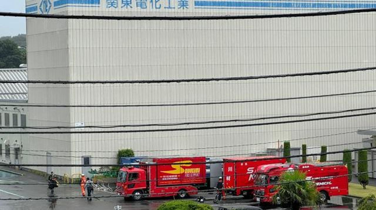 ガス製造工場で爆発 従業員が死亡