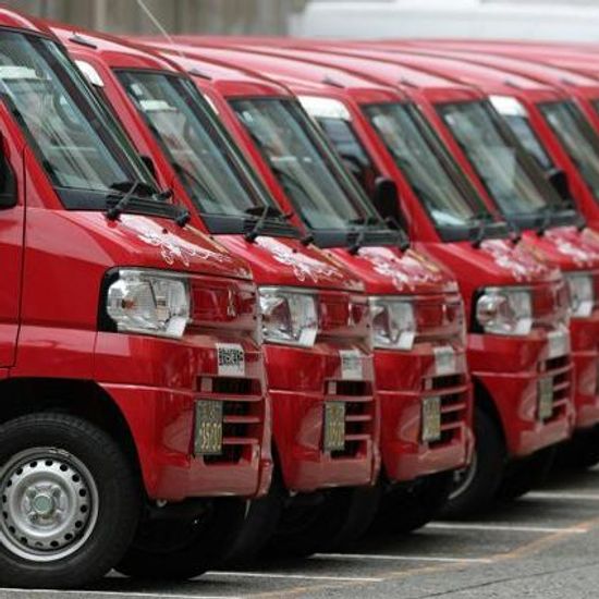 ケ*イ様 日本郵便 赤い郵便車 赤い郵便車 by オニカマ （ID：9616250） - 写真共有サイト