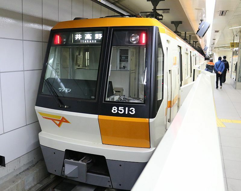 [写真]大阪市営地下鉄・今里筋線の車両（撮影：柳曽文隆）