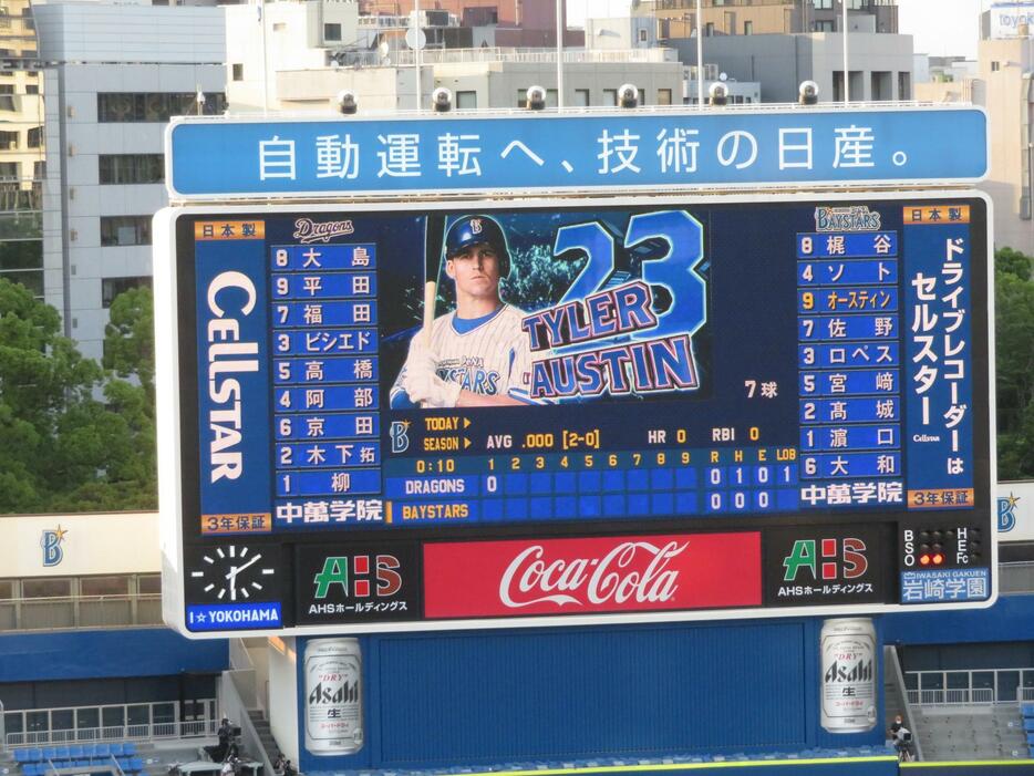 横浜DeNAの新外国人オースティンが「4の4」決勝打の大暴れ