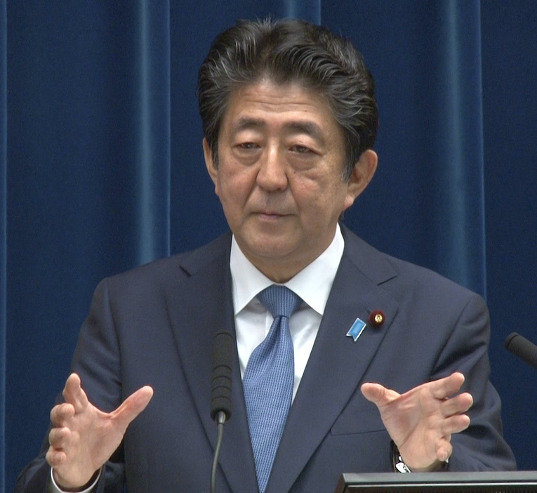 「総理になって7年以上が経過して、まだ皆さんの願いを実現できない。断腸の思い」と安倍首相