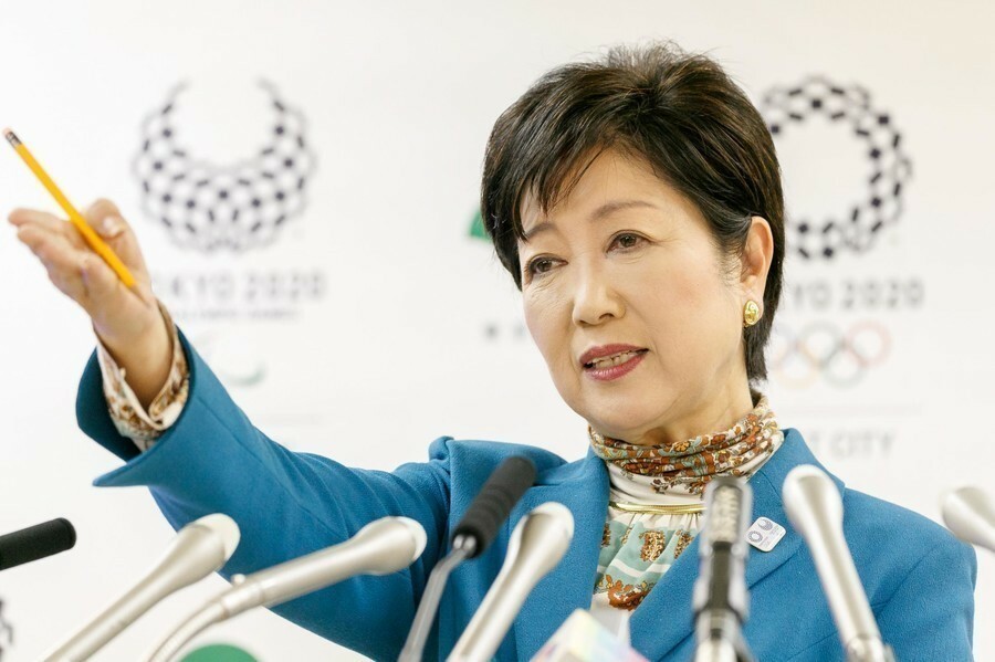 小池百合子都知事（写真：Rodrigo Reyes Marin/アフロ）