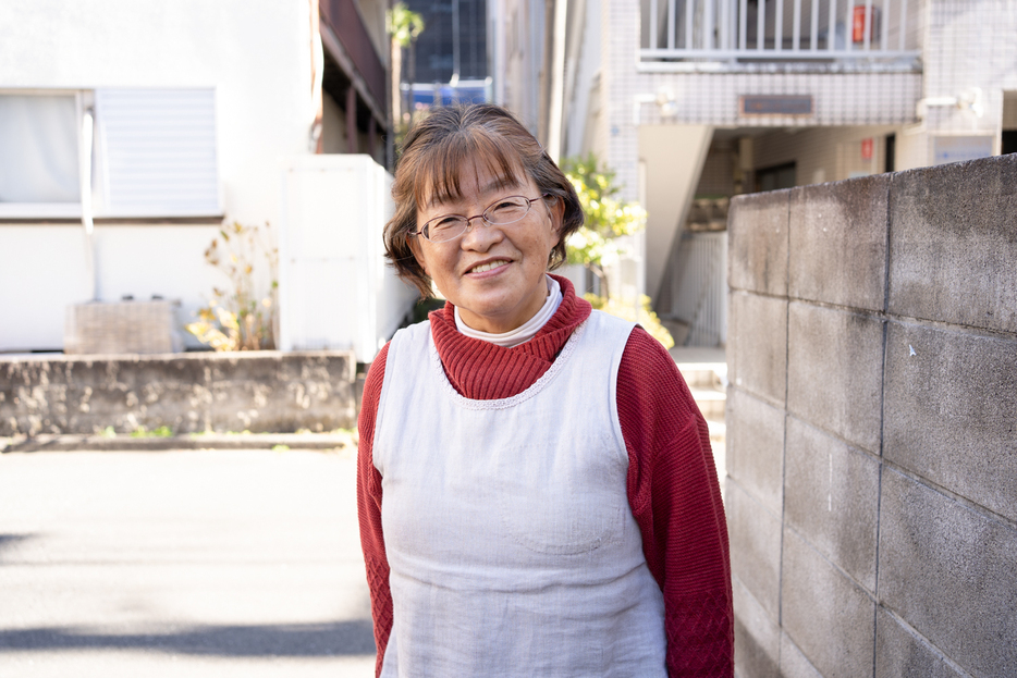 介護福祉士の藤原るかさん（撮影：編集部）