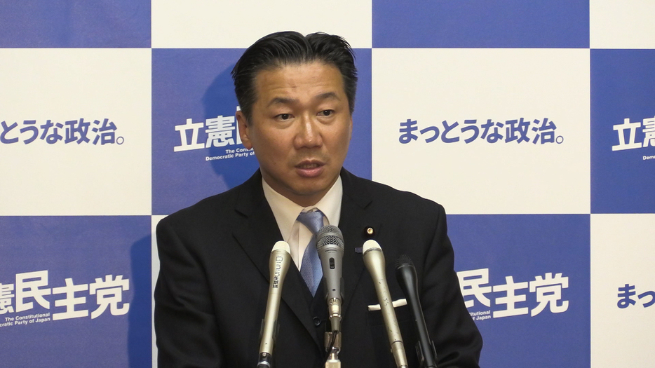 候補一本化を提案したのは「同日選挙に備え、安倍政権を倒すために各野党が協力をより強化するとの観点から」と説明する福山幹事長