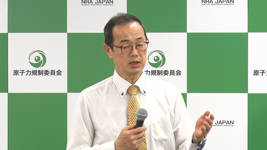 「日本は非常に厳しい規制を取っていると思う」と更田委員長
