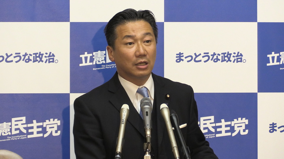 大阪・堺市長辞任への対応について「今後、大阪府連と真摯に詰めていきたい」と福山幹事長