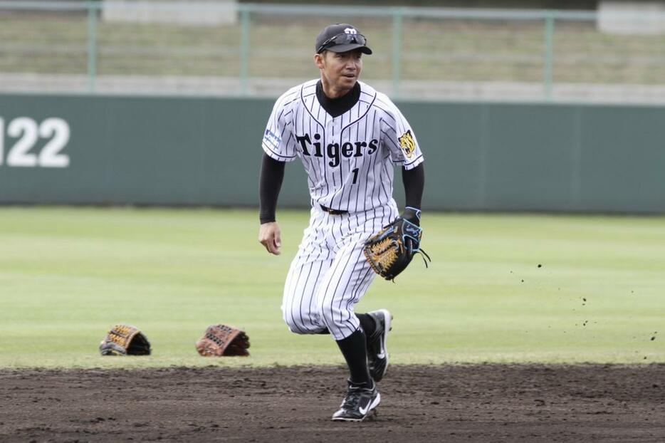 阪神の金本監督は鳥谷を休養目的も兼ねてスタメンから外した。その起用法は正解なのか？（写真・黒田文夫）