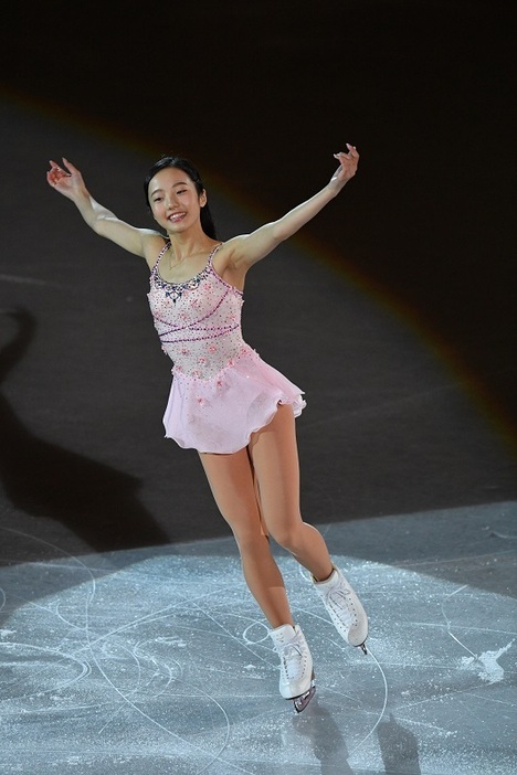 シニア転向する本田真凛が救世主となるのか（写真：アフロスポーツ）