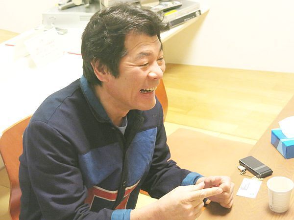 [写真]エディ・タウンゼントさんとの思い出を語る