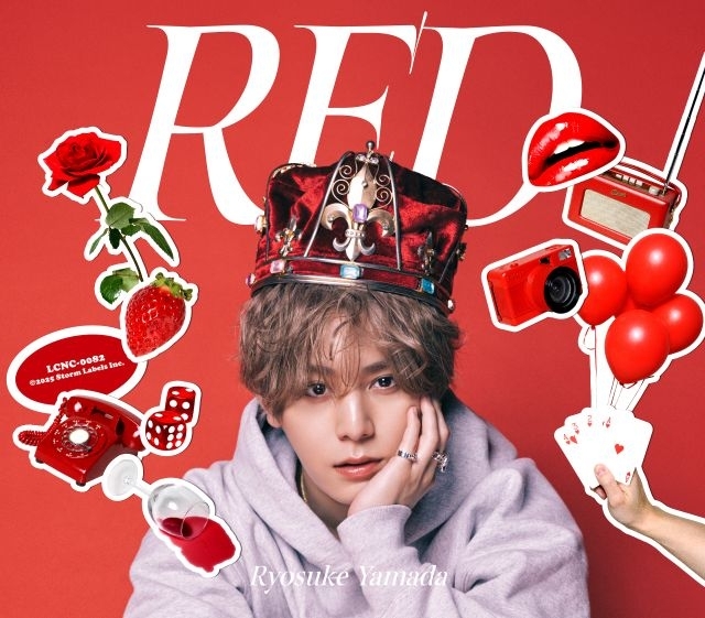 山田涼介、アルバム『RED』ファミクラストア オンライン限定Deep
