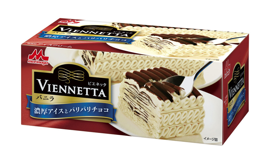 森永乳業のケーキタイプのアイス「ビエネッタ」
