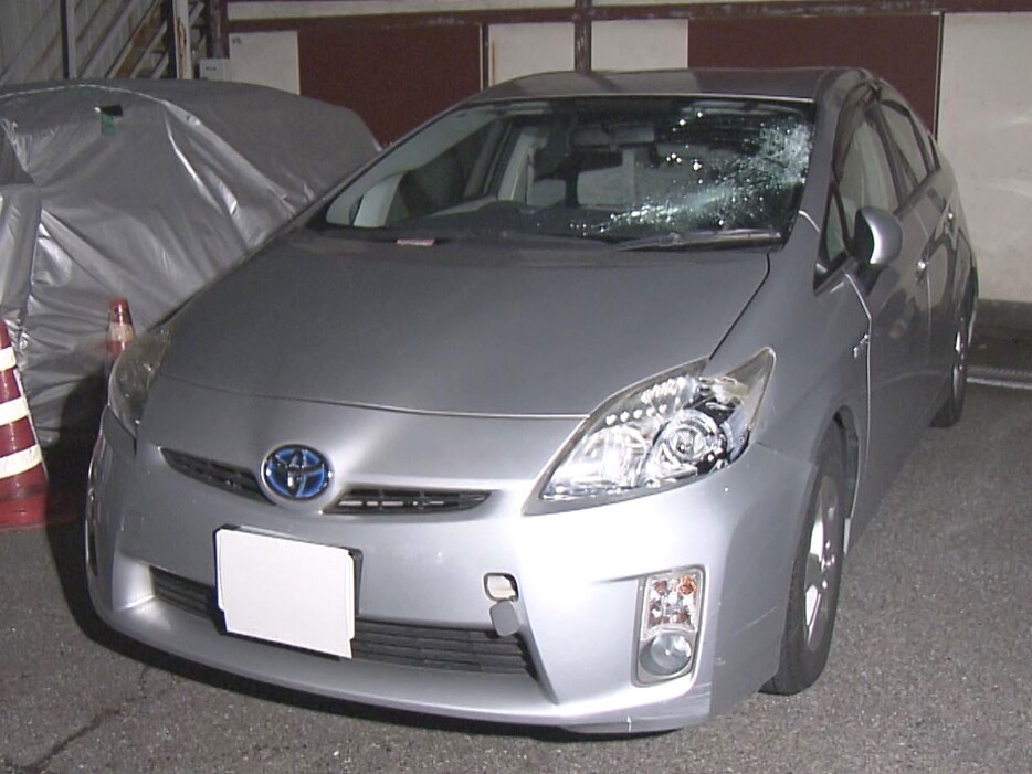 容疑者が運転していた車