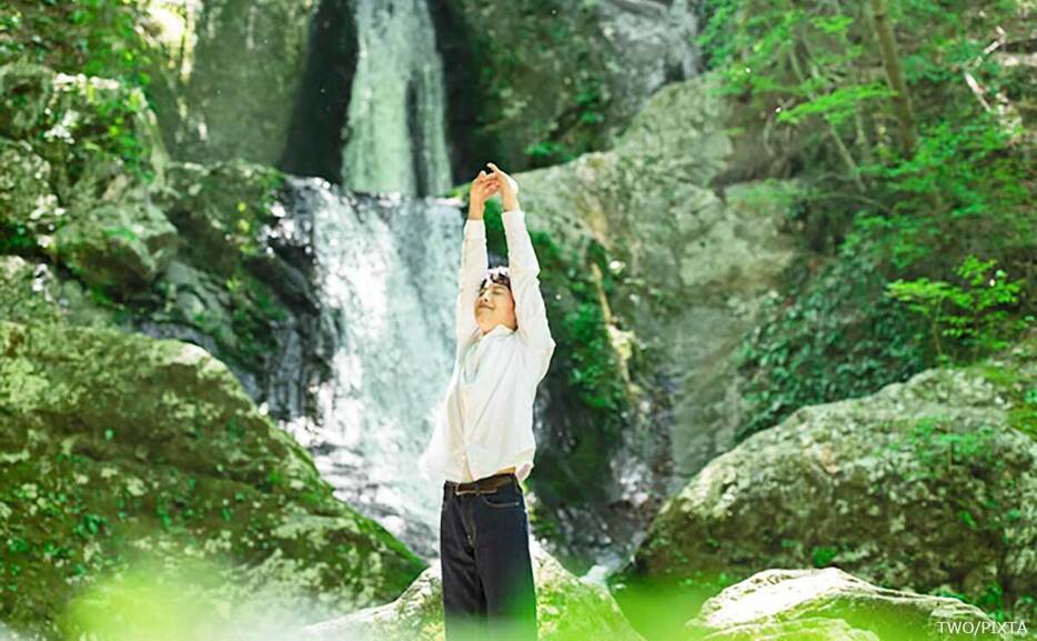 心身にリラックス効果をもたらす「丹田呼吸」のポイントを狂言師の茂山千三郎さんが紹介します。