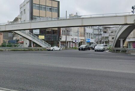 （資料写真）普天間交差点（Googleストリートビューから）