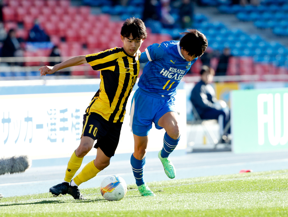 選手権で1勝目を挙げた(写真協力『高校サッカー年鑑』)(HIGH SCHOOL SOCCER YEARBOOK)