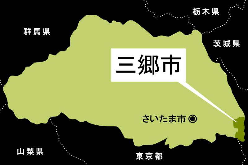 ワゴン車と衝突　バイクの56歳男性死亡＝三郷市