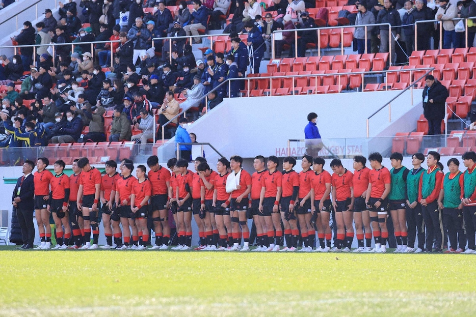 ＜京都工学院・国学院栃木＞敗れた京都工学院（撮影・岸　良祐）