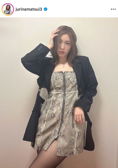 松井珠理奈のインスタグラム（＠ｊｕｒｉｎａｍａｔｓｕｉ３）より