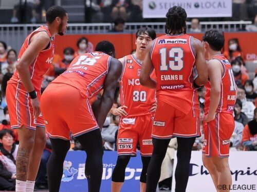 4勝1敗でグループA突破を決めた広島 [写真]=B.LEAGUE（写真はBリーグでの試合）