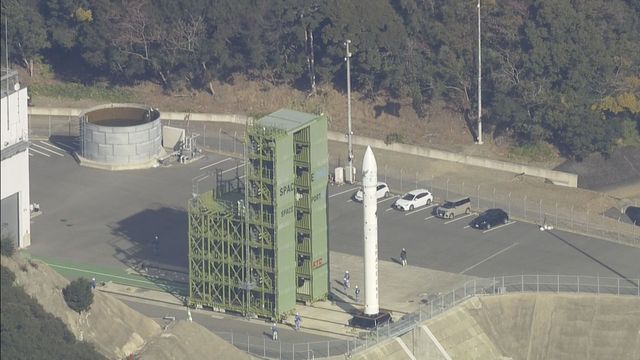 打ち上げ前のカイロス2号機