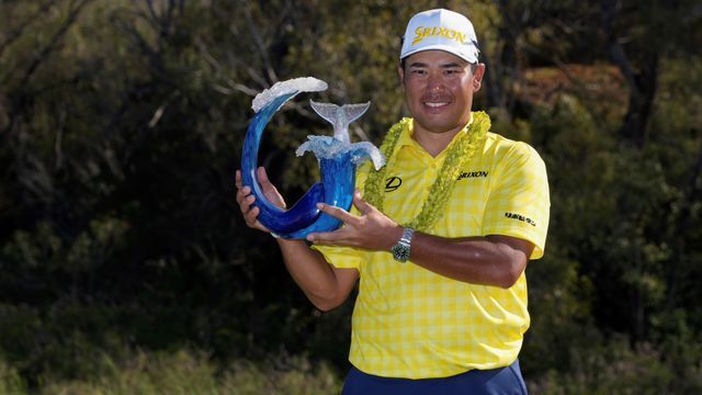 PGAツアー11勝目を挙げた松山英樹選手(写真：AP/アフロ)