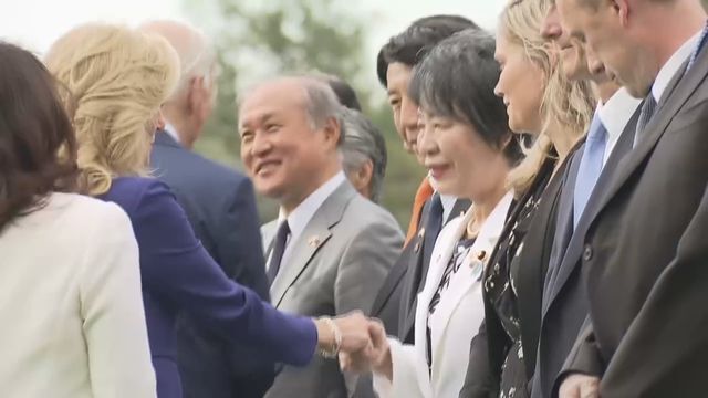 2024/4/10　岸田首相の公式米国訪問時　秋葉氏とバイデン大統領