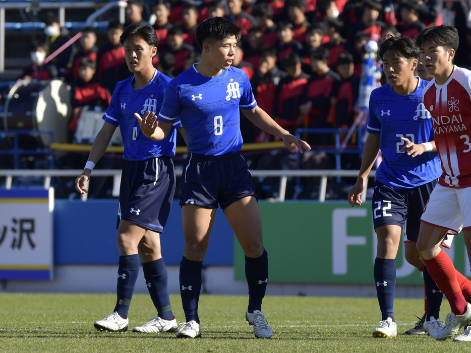 明秀日立高が3回戦へ(写真協力『高校サッカー年鑑』)(HIGH SCHOOL SOCCER YEARBOOK)