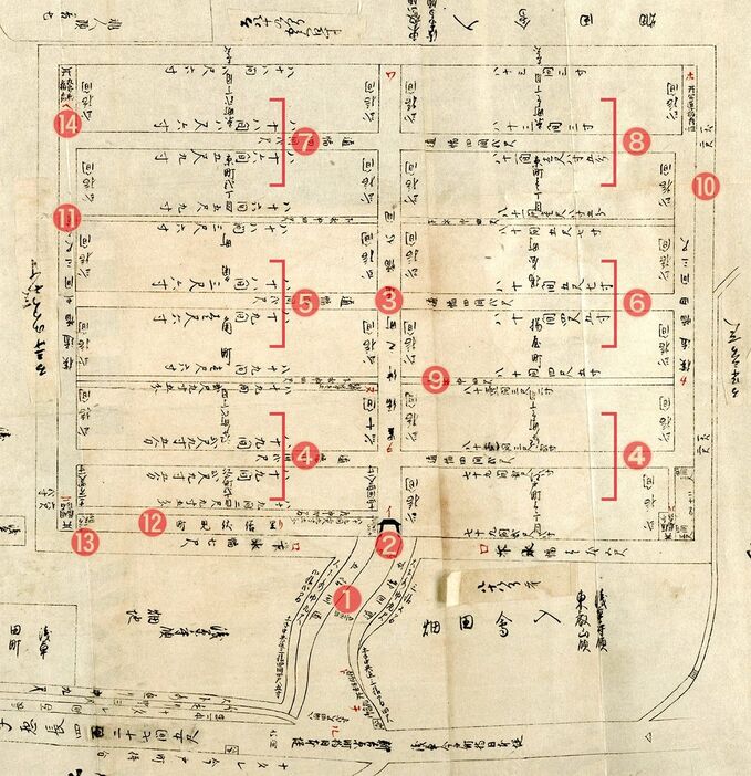 『新吉原之図』国立国会図書館所蔵