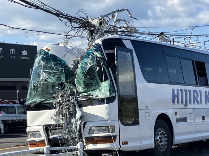 事故があった現場 愛知県半田市