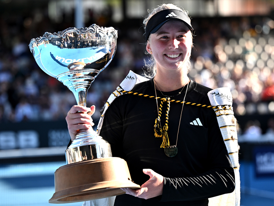 「ASBクラシック」（ニュージーランド・オークランド）でツアー3勝目を挙げたクララ・タウソン（デンマーク）（Getty Images）