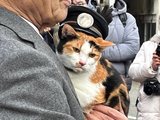 ゴタマ”ふく”駅長