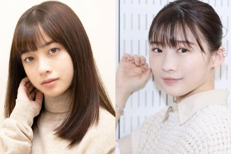 橋本環奈さん（左）、伊藤沙莉さん