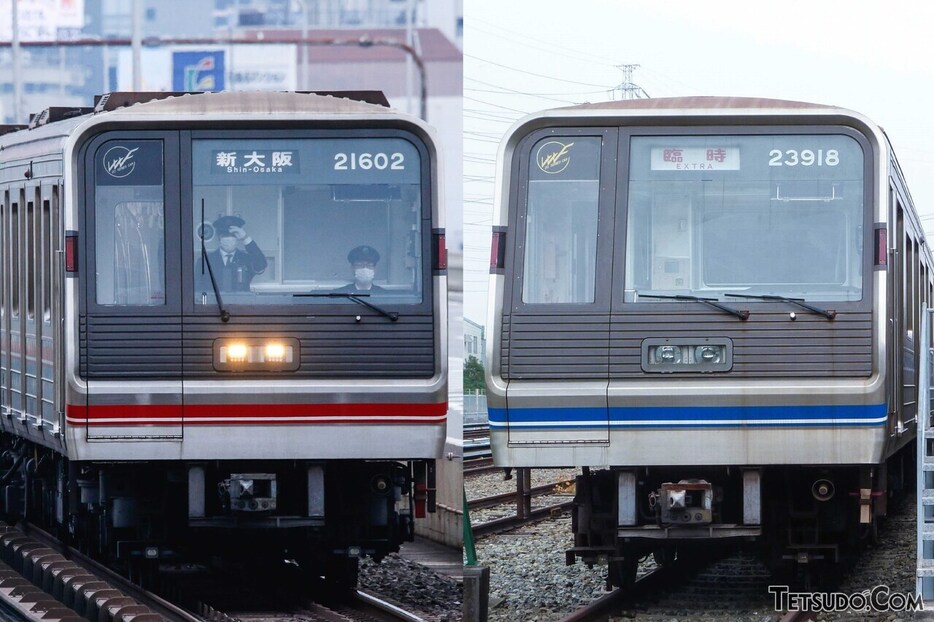 路線ごとに車両や案内表示の色が異なる大阪メトロ。それぞれの色の由来とは……？