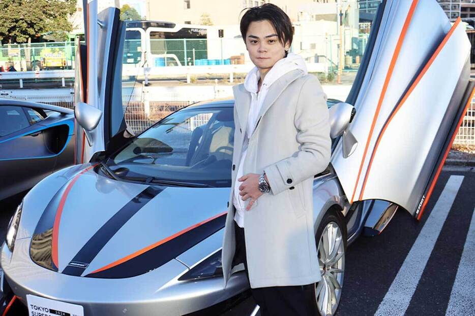 23歳若社長の自慢の愛車はマクラーレン 570GTだ【写真：ENCOUNT編集部】