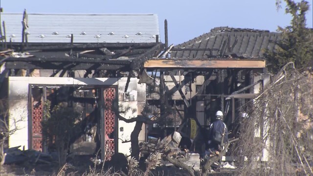 大崎市古川で火事