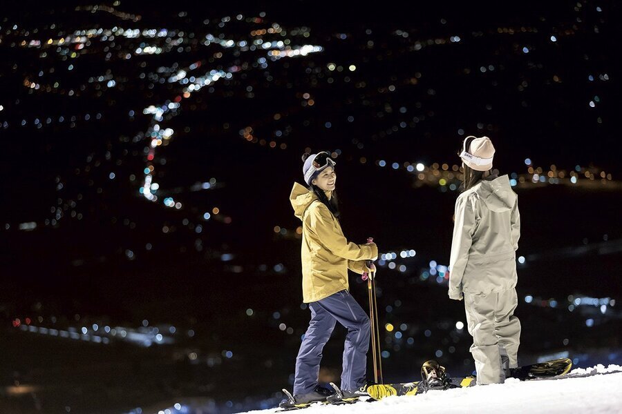 人気があるナイターは夜景も楽しめる