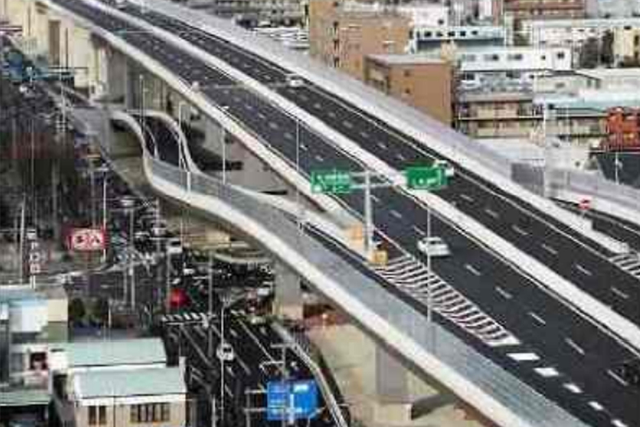 確かに存在した阪神高速8号京都線。(画像：京都市)